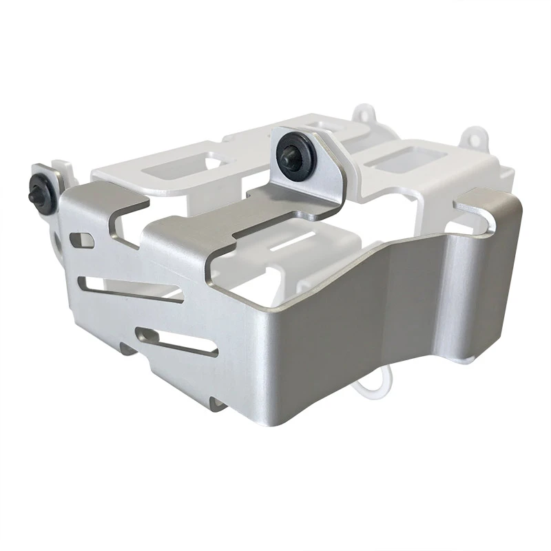 Abdeckung Batteriehalter Set, Aluminium 4 Abdeckung Batteriehalter Set, Aluminium – Bild 2